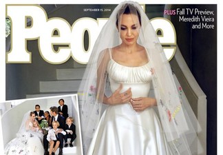 Свадебное платье Анджелины Джоли