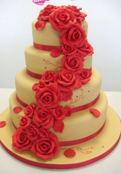 Торт на свадьбу Г76757 - Частная кондитерская Город