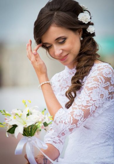 Свадебный образ Е18517 - Стилист Елена Шегай