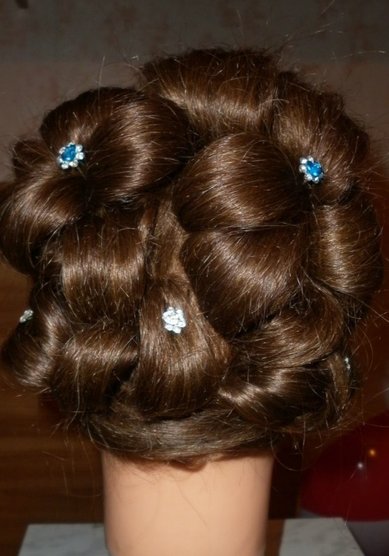 Свадебная прическа М19471 - Стилист-визажист Екатерина Морозова