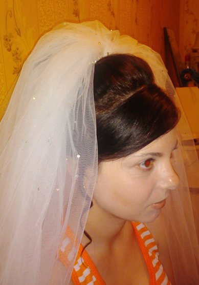 Свадебная прическа принцесса (М19597) - Стилист-визажист Екатерина Морозова