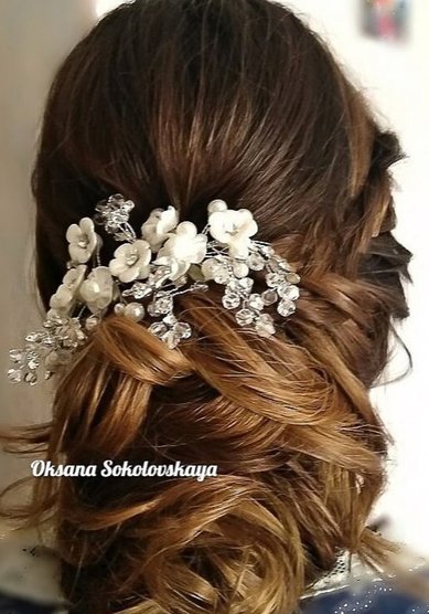 Свадебная прическа С20535 - Стилист-визажист Оксана Соколовская