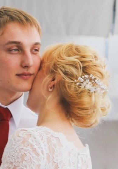 Прическа на свадьбу С20556 - Стилист-визажист Оксана Соколовская