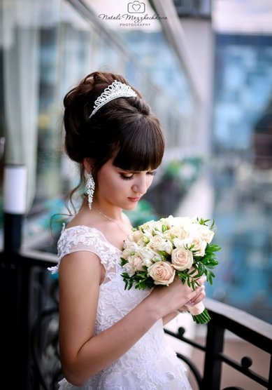 Прическа на свадьбу С20562 - Стилист-визажист Оксана Соколовская