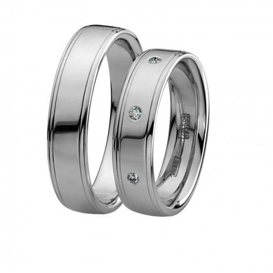 Обручальные кольца 10-110 | 10-111-Ю101 - Ювелирный магазин Юверос