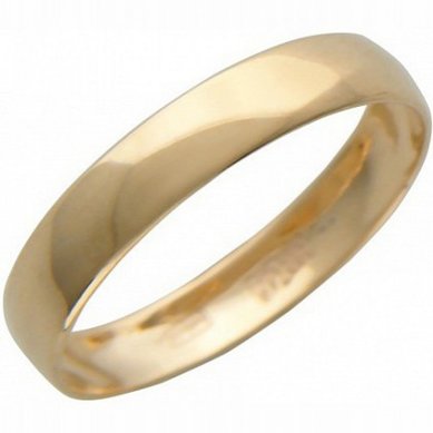 Обручальное кольцо 01О010142-Т11171 - Ювелирный салон Тутанхамон