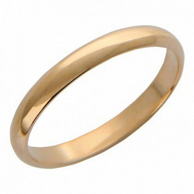 Обручальное кольцо 01О010011-Т11181 - Ювелирный салон Тутанхамон