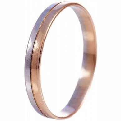 Обручальное кольцо 01-3577-39-Т11185 - Ювелирный салон Тутанхамон