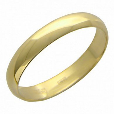 Обручальное кольцо 01О030012-Т11193 - Ювелирный салон Тутанхамон