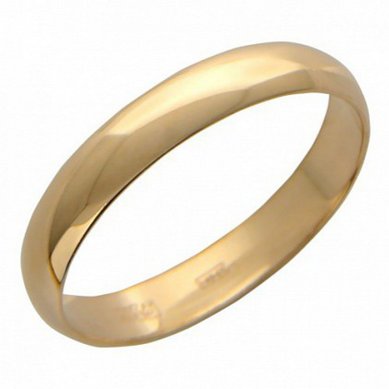 Обручальное кольцо 01О010012-Т11194 - Ювелирный салон Тутанхамон