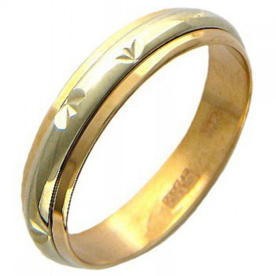 Обручальное кольцо 01О760040-Т11200 - Ювелирный салон Тутанхамон