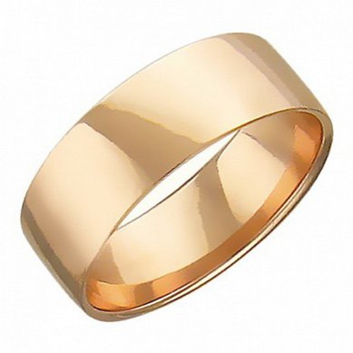 Обручальное кольцо 01О010261-Т11208 - Ювелирный салон Тутанхамон