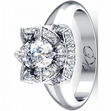 Помолвочное кольцо PMEX-1203-Т11229 - Ювелирный салон Тутанхамон