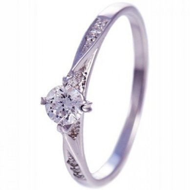 Помолвочное кольцо 1-01219-012(11219)-Т11239 - Ювелирный салон Тутанхамон