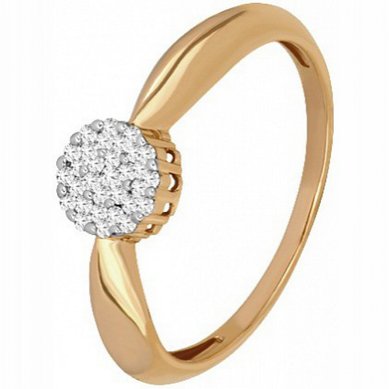 Помолвочное кольцо 2715335-Т11246 - Ювелирный салон Тутанхамон