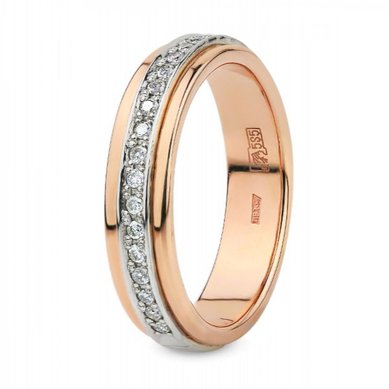 Обручальное кольцо кл 0096-Ю11259 - Ювелирный магазин Юверос