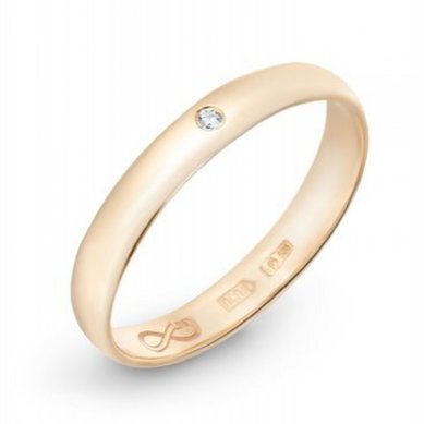 Обручальное кольцо М11267 - Ювелирный магазин Московский ювелирный завод