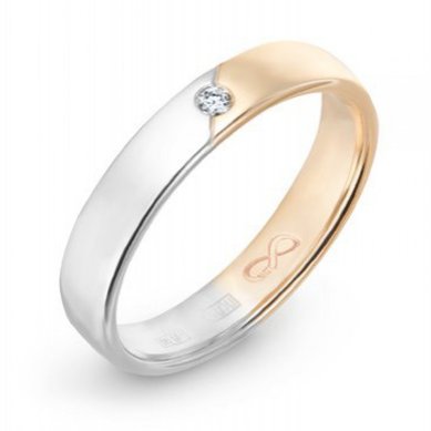 Обручальное кольцо 26-М11278 - Ювелирный магазин Московский ювелирный завод