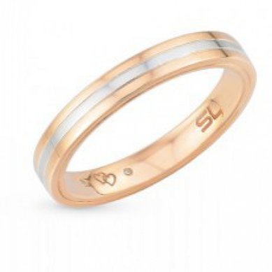 Обручальное кольцо S11318 - Ювелирный салон Sunlight в Туле