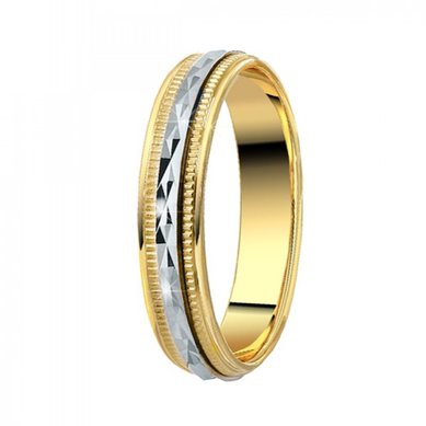 Обручальное кольцо 10-701-Ю14000 - Ювелирный магазин Юверос