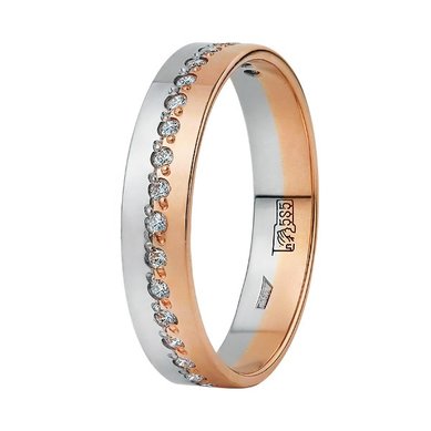 Обручальное кольцо 10-543-К-Ю15327 - Ювелирный магазин Юверос