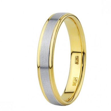 Обручальное кольцо 100316-Ю4657 - Ювелирный магазин Юверос