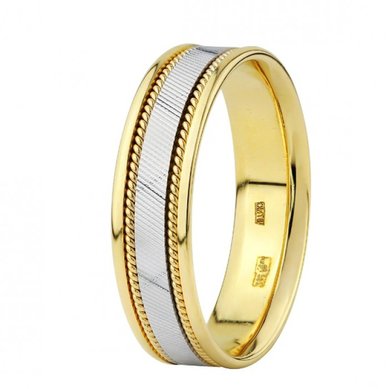 Обручальное кольцо 100336-Ю4658 - Ювелирный магазин Юверос