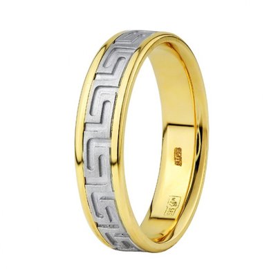 Обручальное кольцо 100407-Ю4660 - Ювелирный магазин Юверос