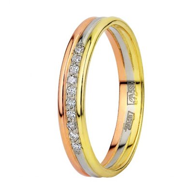 Обручальное кольцо ко 003-Ю4664 - Ювелирный магазин Юверос