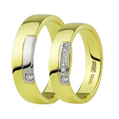 Обручальные кольца к501 | к502-Ю527 - Ювелирный магазин Юверос