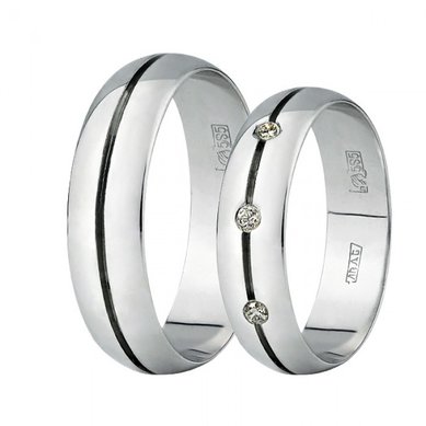 Обручальные кольца 10-301 | 10-331-Ю538 - Ювелирный магазин Юверос