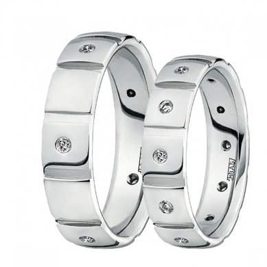 Обручальные кольца 10-132 | 10-131-Ю539 - Ювелирный магазин Юверос