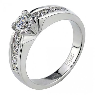 Помолвочное кольцо 10-850-Ю6022 - Ювелирный магазин Юверос