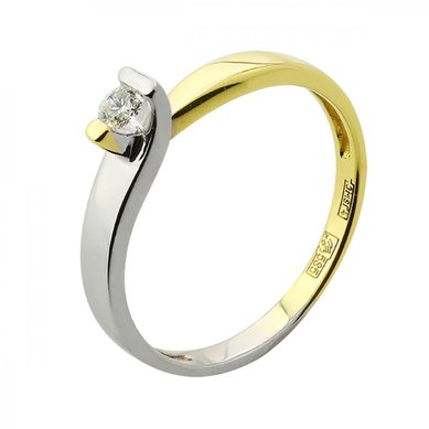 Помолвочное кольцо 50053-Ю6354 - Ювелирный магазин Юверос