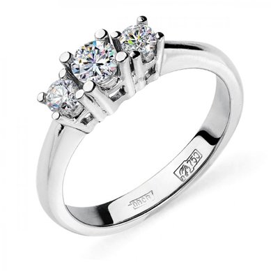 Помолвочное кольцо 81204-Ю6359 - Ювелирный магазин Юверос