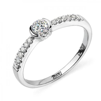 Помолвочное кольцо 81012-Ю6367 - Ювелирный магазин Юверос