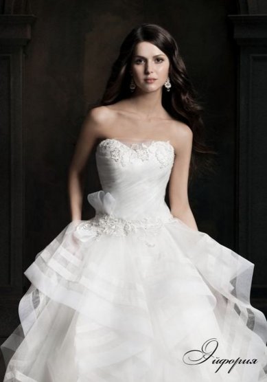 Свадебное платье Эйфория-Б55847 - Свадебный салон Белая кошка & Черный кот