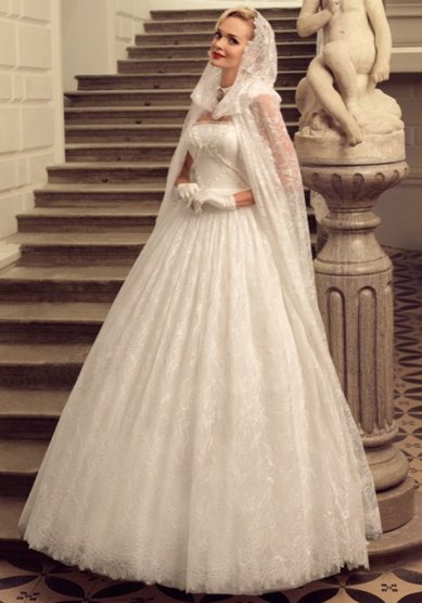 Свадебное платье Каталина-С57243 - Центр свадебного дизайна Свадебный мир